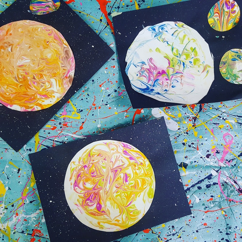painted planets